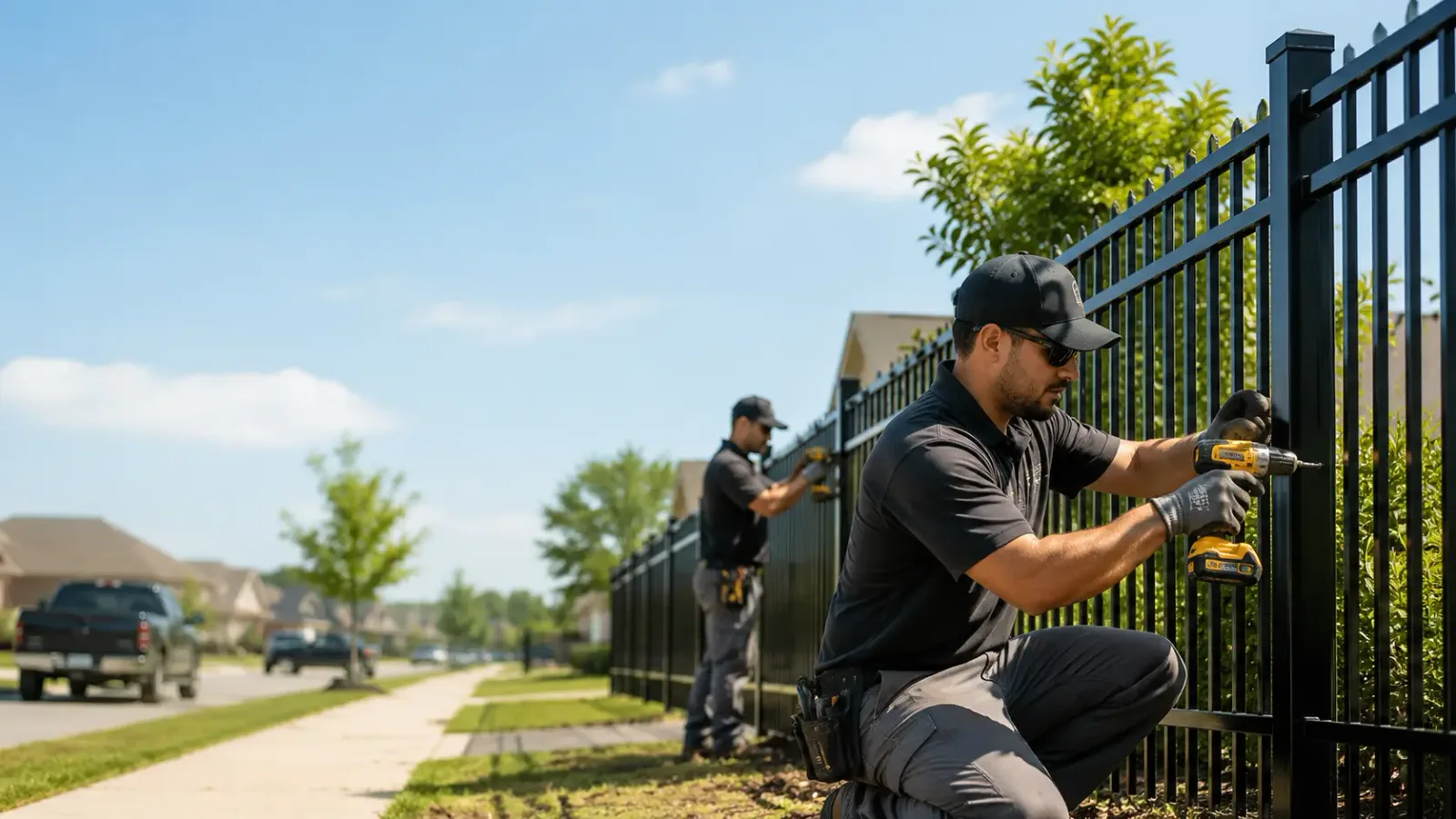 Metal Fence Installation in Strawberry, AR